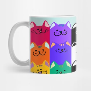Colorful Cats! Mug